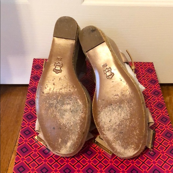 Tory Burch Penny Wedge size 7 - Picture 7 of 8